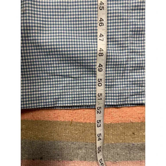 Vintage Liz Claiborne gingham button down midi dress 90s cottagecore - Picture 6 of 6